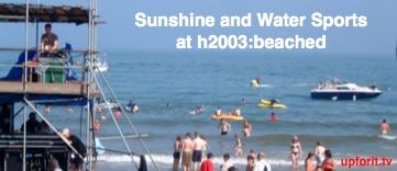 Sunshine and Water Sports at h2003:Beached